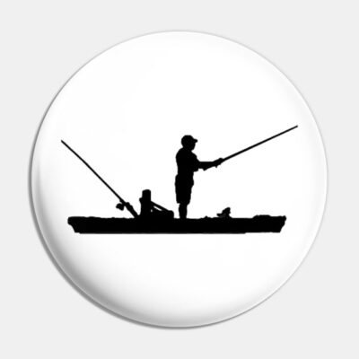 Kayak Fishing Black Pin Official Fishing Merch