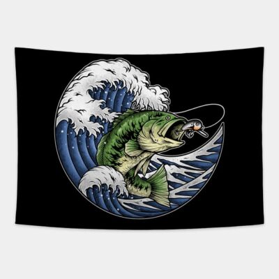 The Great Bass Fishing Hunter Tapestry Official Fishing Merch