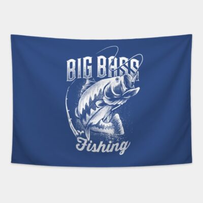 Big Bass Fishing Tapestry Official Fishing Merch