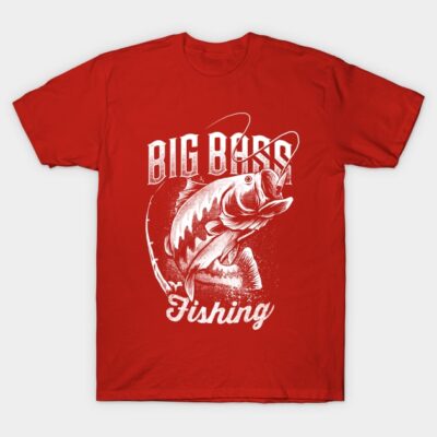 Big Bass Fishing T-Shirt Official Fishing Merch