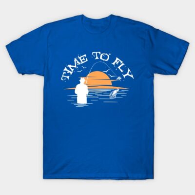 Time To Go Fly Fishing T-Shirt Official Fishing Merch