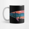 Trout Silhouette Fly Fishing Mountain Sunset River Mug Official Fishing Merch