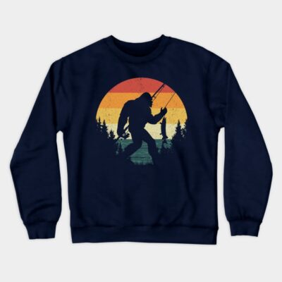 Bigfoot Fishing Crewneck Sweatshirt Official Fishing Merch