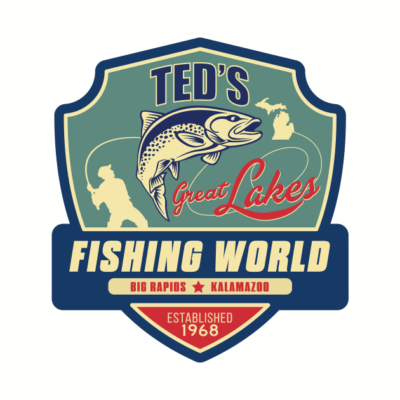 Teds Fishing World Throw Pillow Official Fishing Merch