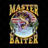 Master Baiter Bootleg Fishing Throw Pillow Official Fishing Merch