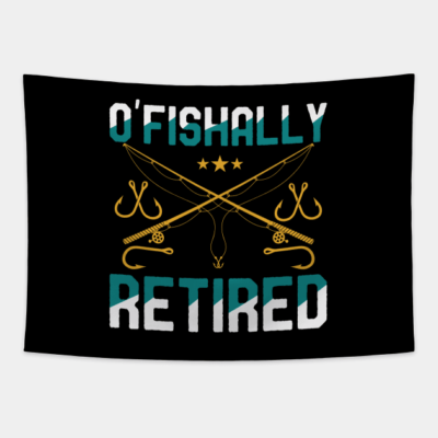 Funny Fishing Fisherman Retirement Gifts Fishing D Tapestry Official Fishing Merch