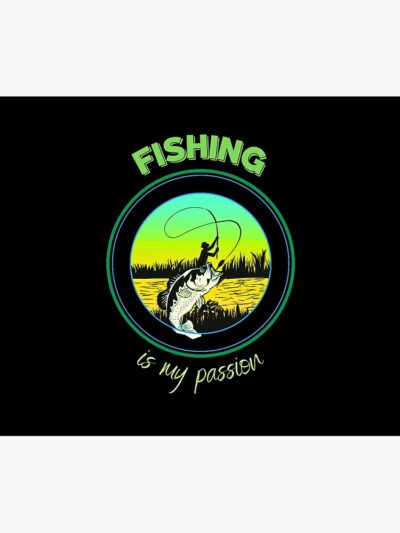 The Fishing Is My Passion Tapestry Official Fishing Merch