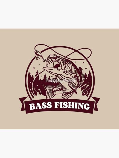 Bass Fishing Tapestry Official Fishing Merch