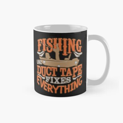 Funny Fishing Quote Angler Gift Fishing Like Tape Mug Official Fishing Merch