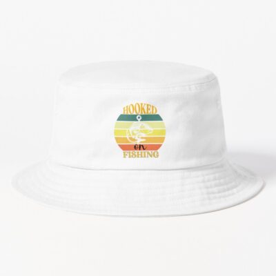Hooked On Fishing Bucket Hat Official Fishing Merch