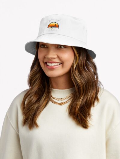 A Bad Day Fishing Is Better Than A Good Day At Work Bucket Hat Official Fishing Merch