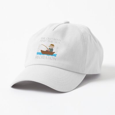 The Old Man And The Sea Finds His Own Recreation. The Old Man And The Sea Find Their Own Rest Cap Official Fishing Merch