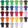 t shirt color chart - Fishing Gifts Store