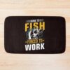 Finhing Forced To Work Bath Mat Official Fishing Merch