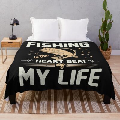Throw Blanket Official Fishing Merch