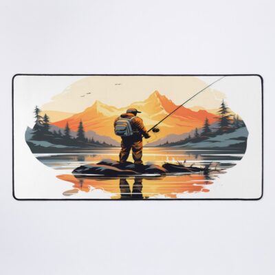 Fishing In Paradise Mouse Pad Official Fishing Merch