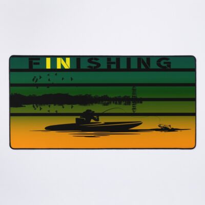 Fishing That Is A Passion Even After It Ends Mouse Pad Official Fishing Merch