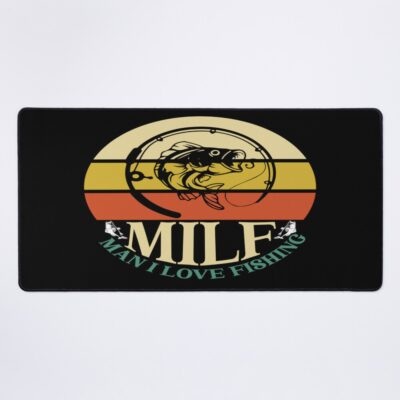 Milf: Man I Love Fishing Mouse Pad Official Fishing Merch