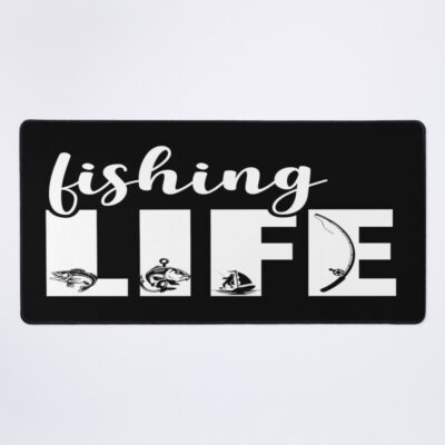 Fishing Life Mouse Pad Official Fishing Merch